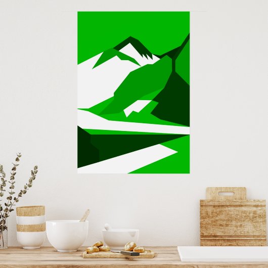 Poster Himalaya vert (Cuisine)