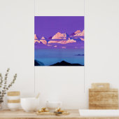 Poster « Himalayas 1933 » de Nicholas Roerich (Cuisine)