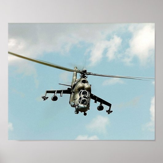Poster Hind MI-24 (Devant)