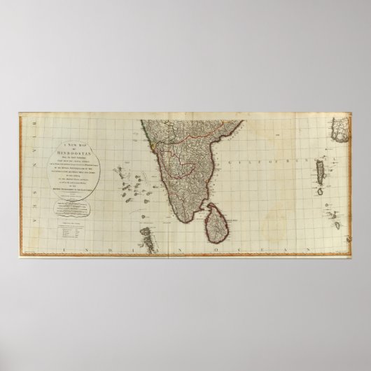 Poster Hindoostan sud (Devant)