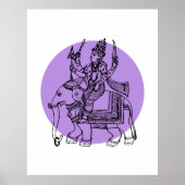 Poster Hindu God (Devant)