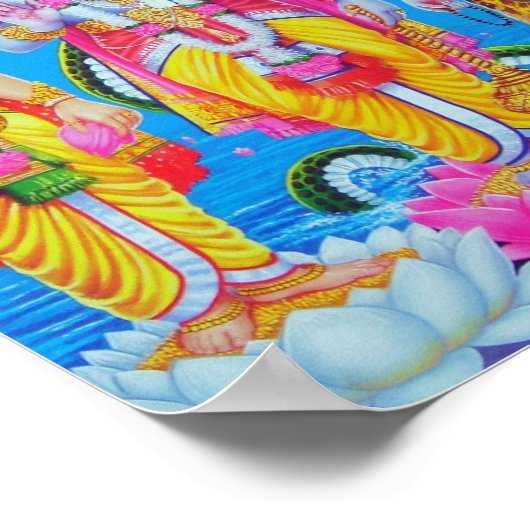 Poster Hindu Trinity Brahma Vishnu Shiva (Coin)