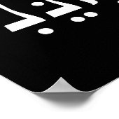 Poster Hineni Here I Am Hebrew Thank You Hashem Jewish Fa (Coin)