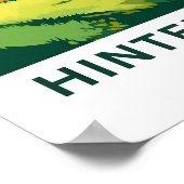 Poster Hinterglemme Autriche Imprimer (Coin)