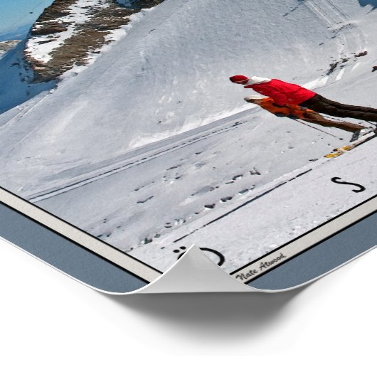 Poster Hintertux - la baguette Gefrorene (Coin)