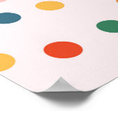 Poster Hip Hip Hooray Fêtes d'anniversaire (Coin)