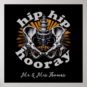 Poster Hip Hip Hop Funny Hip Chirurgie de remplacement de