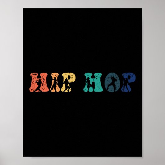 Poster Hip hop Dancing Breakdance Break-dance Breakdanc (Devant)