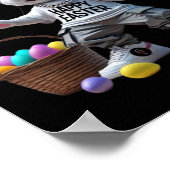 Poster Hip-hop Lapin de Pâques (Coin)