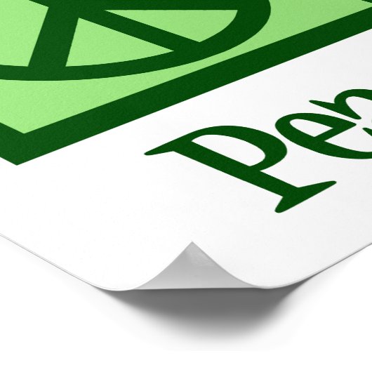 Poster Hip hop Peace Love (Coin)