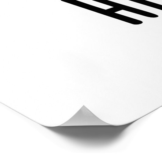 Poster Hip Hopper Funny Bunny Rabbit Pun (Coin)