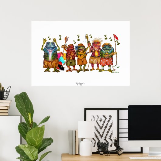 Poster Hip Hoppin (Bureau à domicile)