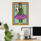 Poster Hip, imprimer (Bureau à domicile)