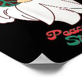 Poster Hipe Père Noël Super Peace Sign Funny Christmas (Coin)