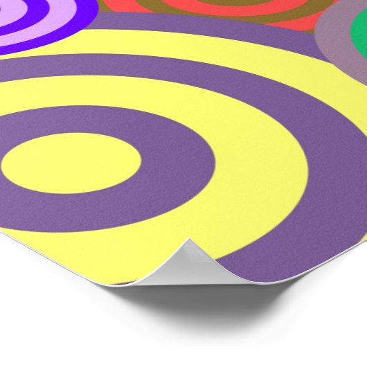 Poster Hippie Circles (Coin)