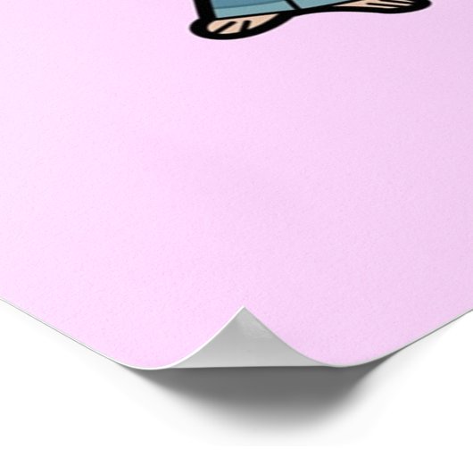 Poster Hippie Cosmo Et Wanda (Coin)