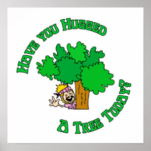 Poster Hippie de l'arbre