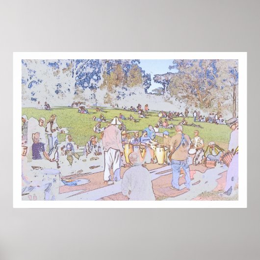 Poster Hippie Hill (Version originale) (Devant)