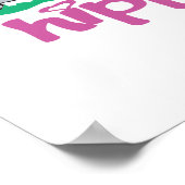 Poster hippie hippo (Coin)