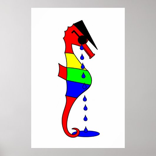 Poster Hippocampe déprimé (Devant)