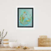 Poster Hippocampe (Dragon à cheval) (Cuisine)