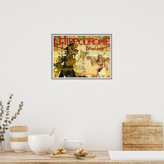 Poster Hippodrome Boulevard De Clichy (Cuisine)