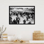 Poster Hippodrome de Saratoga 1913 (Cuisine)
