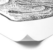 Poster Hipster Carl (Coin)