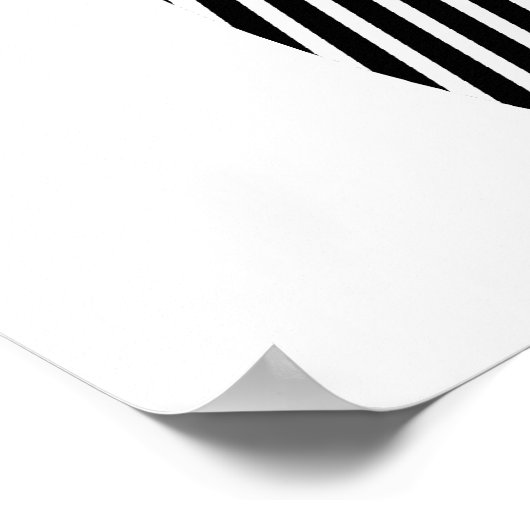 Poster Hipster classique (Coin)