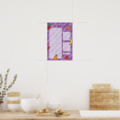 Poster Hiragana (Cuisine)