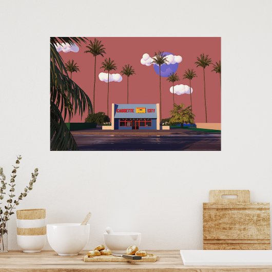 Poster hiroshi nagai (Cuisine)