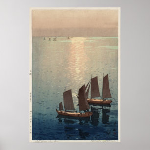 Poster Hiroshi Yoshida Hikaru umi