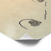 Poster Hiroshige hiver paysage Japon pays (Coin)