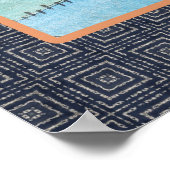 Poster Hiroshige Koi japonais Ukiyo-e Art (Coin)