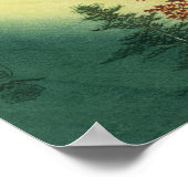 Poster Hiroshige - Sunset Hill, Meguro Dans La Capitale E (Coin)