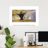 Poster Hirschpark à Hambourg (Bureau à domicile)