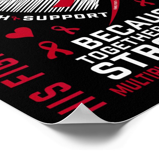 Poster His Fight Is My Fight Brother Multiple Myeloma Awa (Coin)