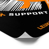 Poster His Fight Is My Fight Leukemia Awareness Venin (Coin)