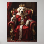 Poster His Napship Reigns: Snacks Before Subjects (Devant)