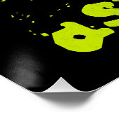 Poster Hiss first, ask later Funny Opossum Hissing (Coin)