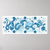 Poster Histoire céleste de dragon (Devant)