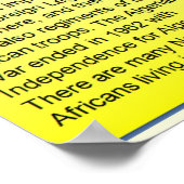 Poster Histoire, Colonisation, colonies en Afrique (Coin)