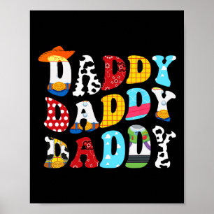 Poster Histoire Daddy Toy Boy Histoire Papa Fête des père