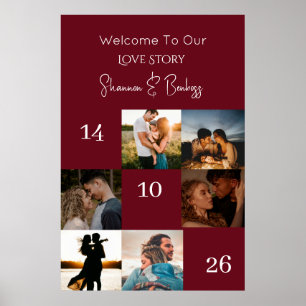 Poster Histoire d'amour moderne Engagement / Mariage  Pho
