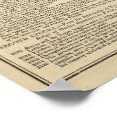 Poster Histoire de la chronologie grecque (Coin)