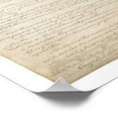 Poster Histoire de la Constitution des États-Unis (Coin)