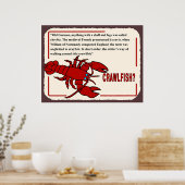 Poster Histoire de la langouste, de quel nom s'agit-il ? (Cuisine)