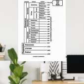 Poster Histoire de la Terre (Bureau à domicile)