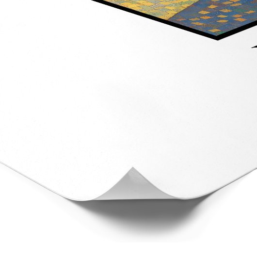 Poster Histoire de l'art Funny Chat Noir Artwork Styles E (Coin)