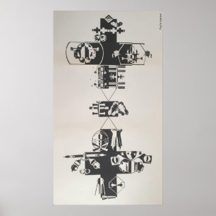 Poster Histoire de l'exploration spatiale